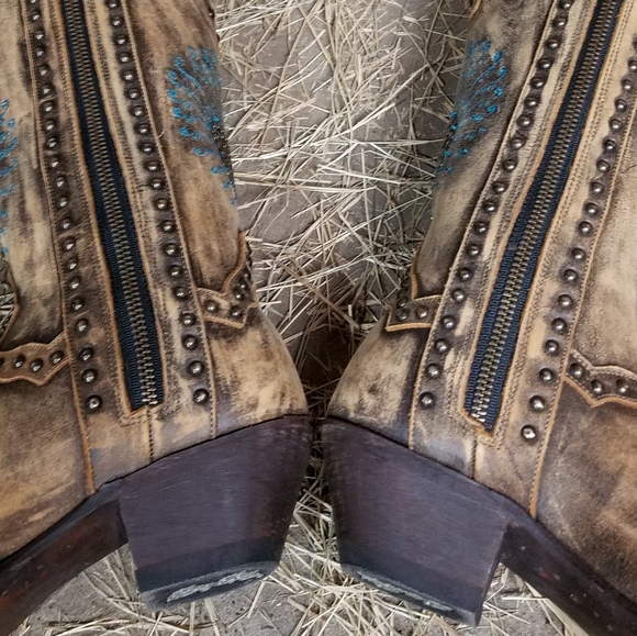 Dan Post "heartbreaker" cowboy boots 9M - Picture 9 of 10